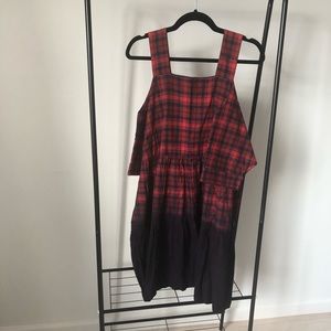 Oversize ASOS Plaid Dress 100% cotton